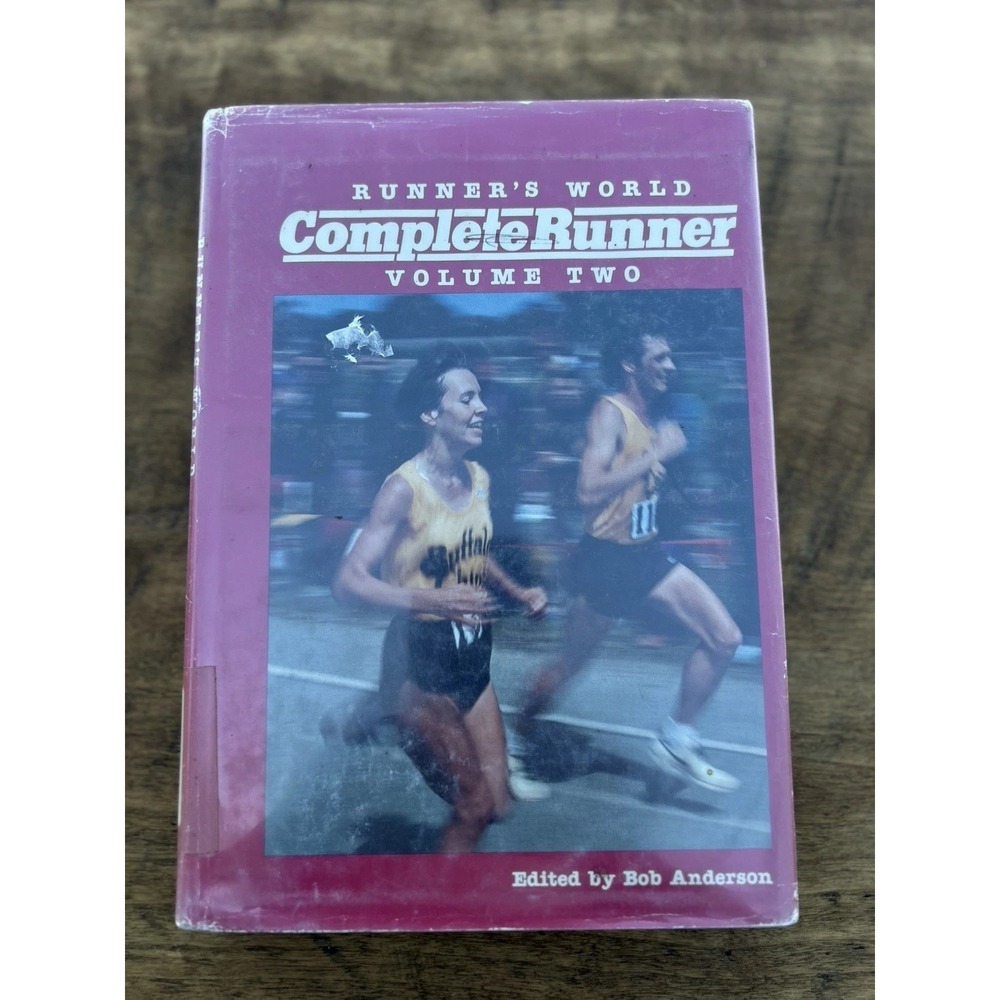 Runner's World Complete Runner Volume Two Bob Anderson Vintage Running Book